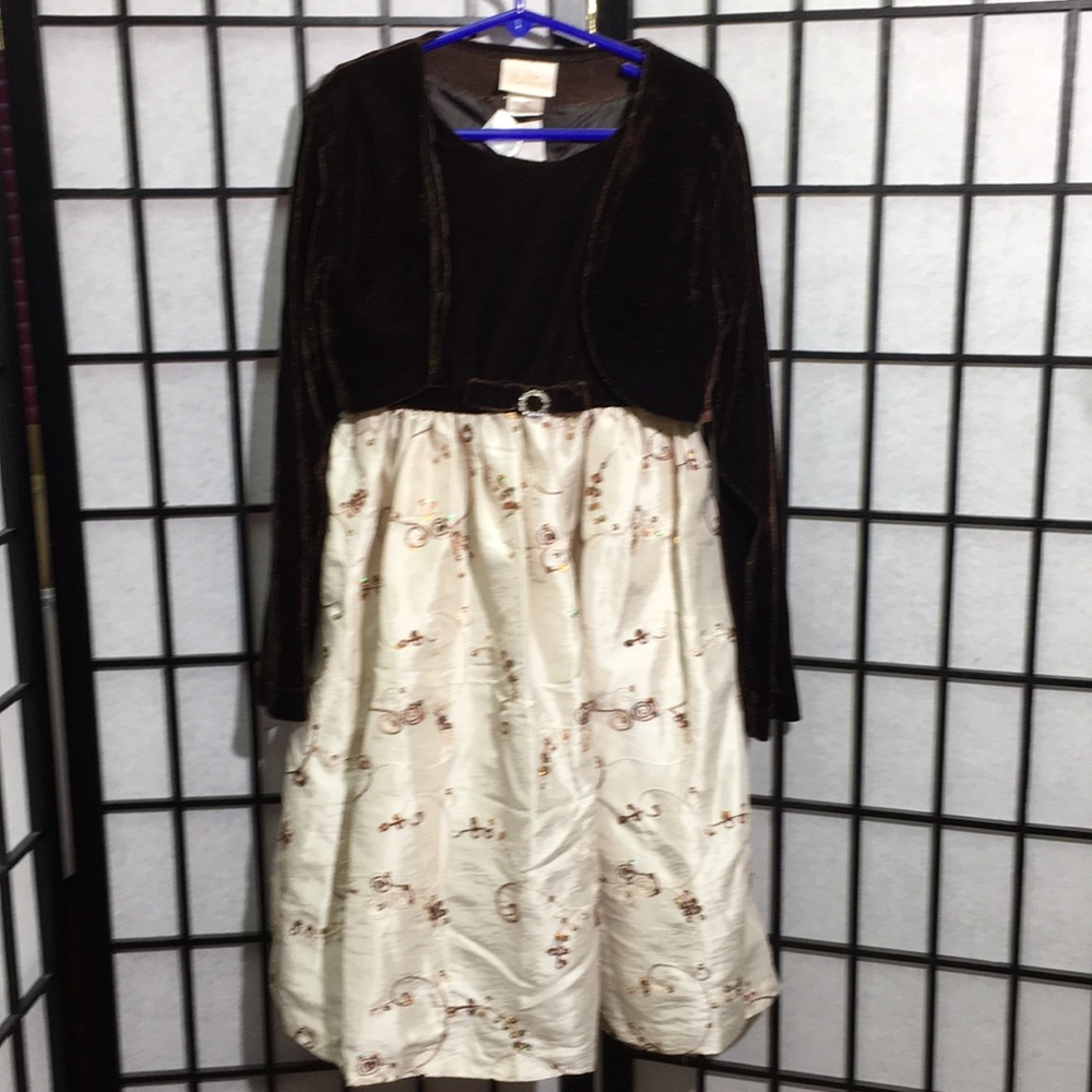 🌸Que Hermosa Formal Dress w/Balero Size 8🌸